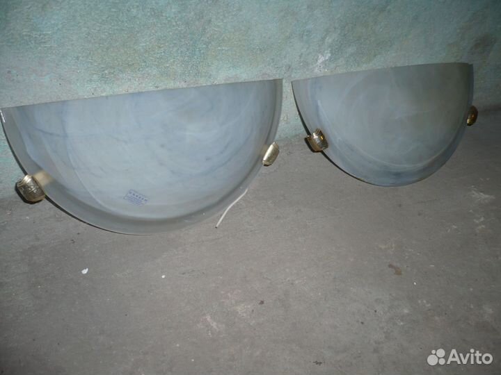 Комплект люстра и бра