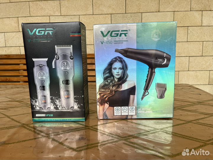 Машинка для стрижки волос VGR
