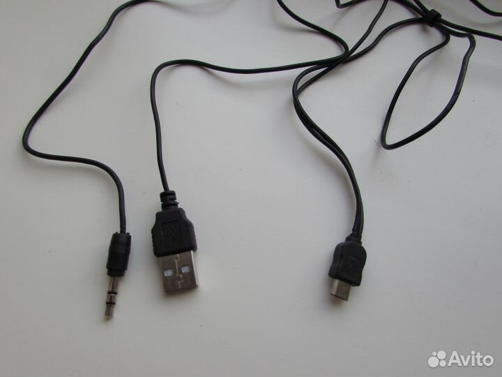 Кабель USB + AUX - micro USB