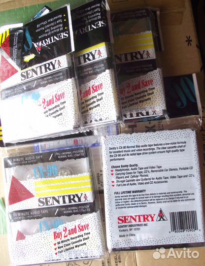 Аудиокассета sentry CX90