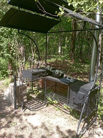 Мангал лофт