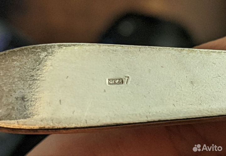 Набор чайных ложек СССР Кольчугинский завод мк4 7