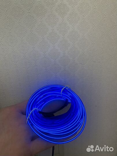 Подсветка в машину неоновая линия