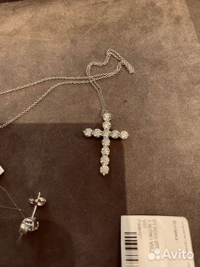 Крестик Tiffany&Co