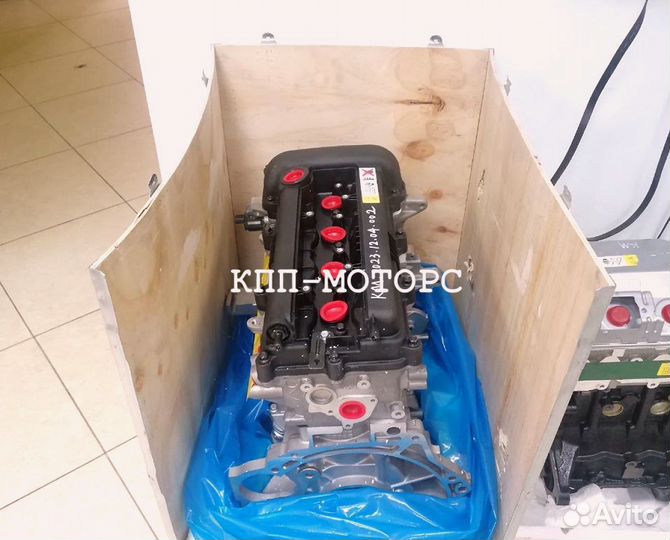 Двигатель контрактный на G4FC Kia Rio