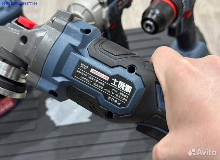 Набор аккумуляторного инструмента Варриор 4 в 1 (Арт.45411)