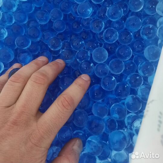 Стеклянные шарики синие голубые марблс