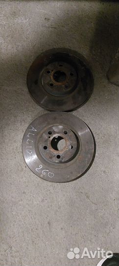 Тормозные диски переднии allion 260