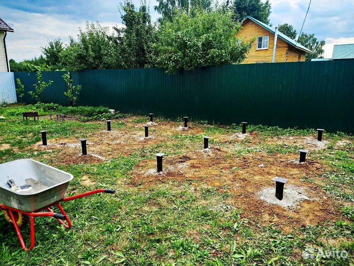 Сваи винтовые для фундамента