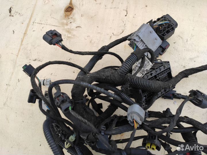 Проводка передней части фар на Opel Astra J