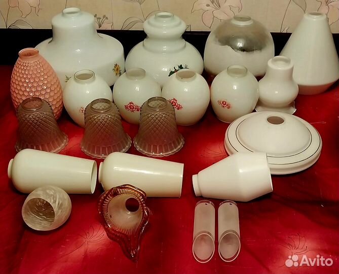 Плафоны для люстры и светильников СССР