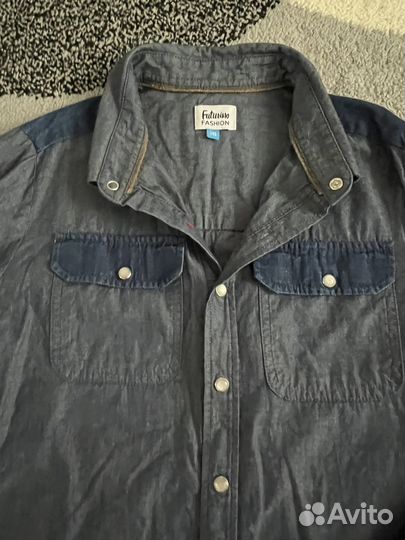 Рубашка на мальчика в школу 134