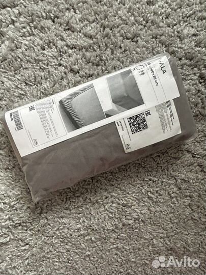 Простынь на резинке икеа 140x200x26