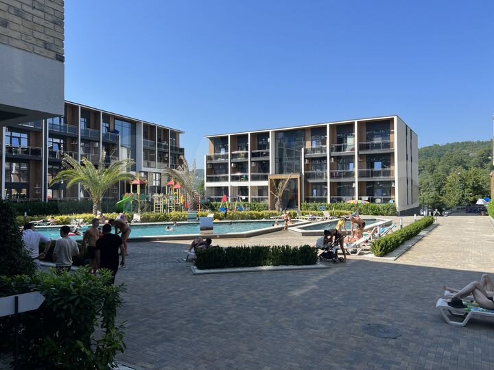 Апартаменты-студия, 27,3 м², 1/4 эт.