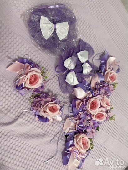 Свадебные украшения на машину