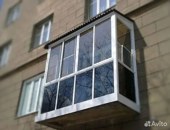 Остекление балконов и лоджий. Рассрочка без банка