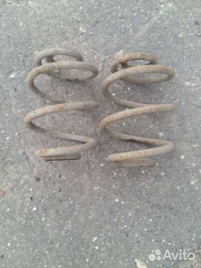 Пружины задние на daewoo nexia