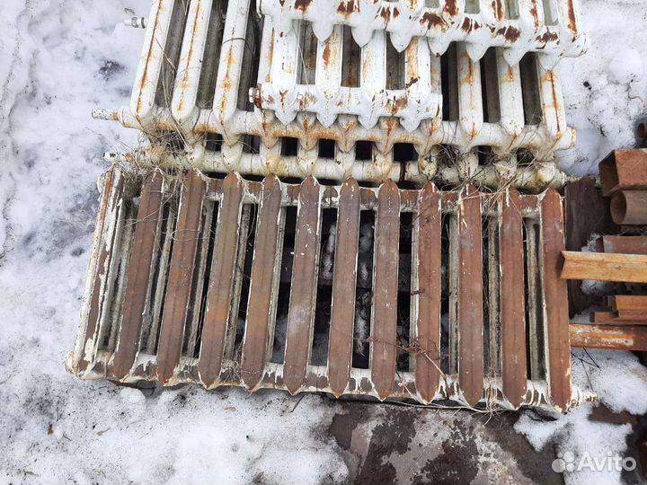Чугунные батареи бу