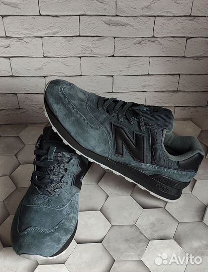 Кроссовки-Великаны замшевые NEW balance 574