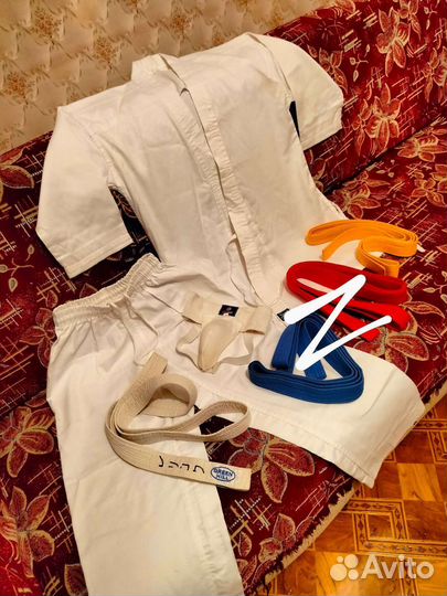 Кимоно,бандаж,пояса,перчатки