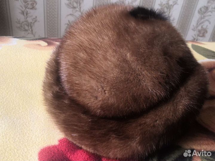 Шапка норковая женская бу