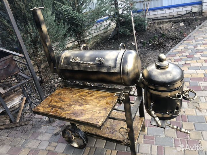 Мангалы, печи под казан