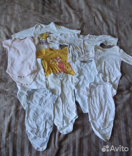 Вещи пакетом 0-3 месяцев