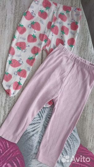 Вещи пакетом на девочку + погремушка В подарок