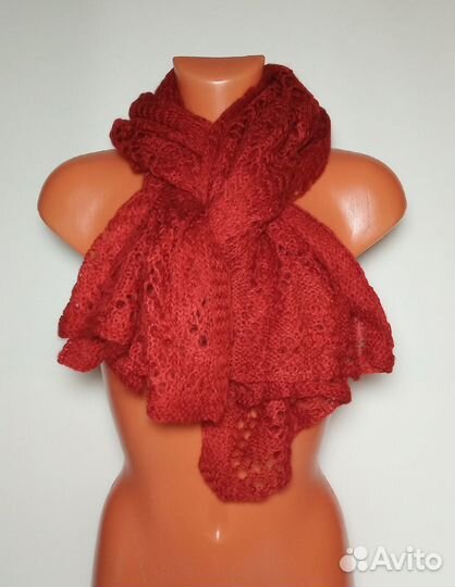 Палантин. Ручная работа. 220*100