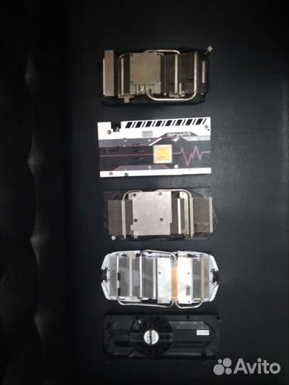 Охлаждение с кулерами для видеокарт,msi,his