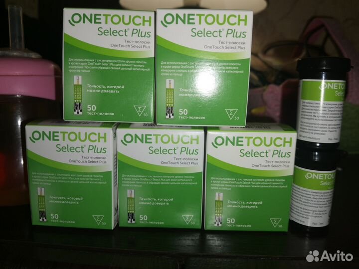 Тест полоски one touch select plus