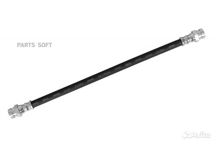 Kraft KT003193 Шланг тормозной mazda 323 89- задн