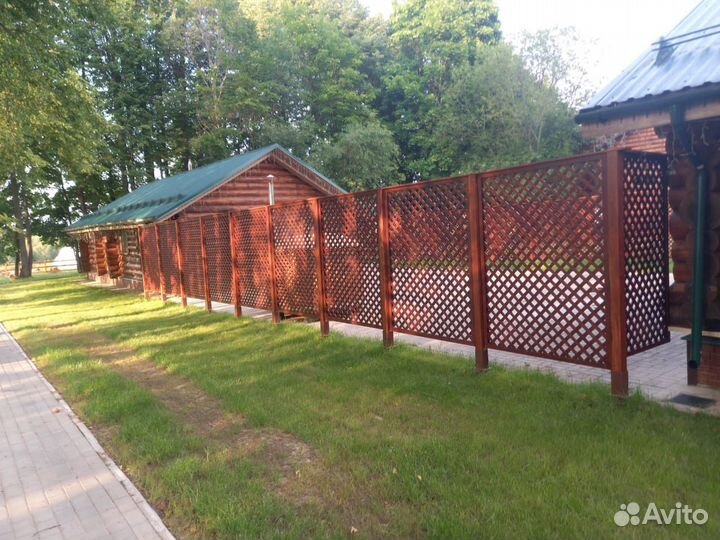 Шпалера деревянная пергола