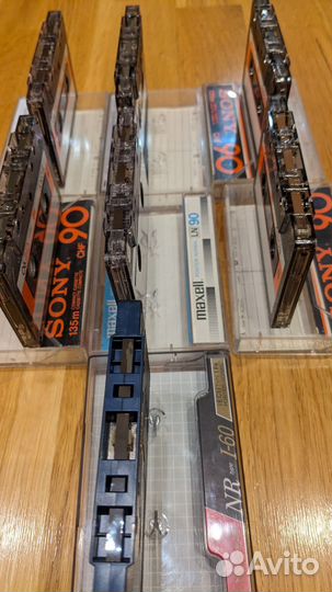 Аудиокассеты б.у Sony CHF, Maxell, RoneS