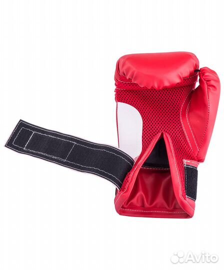 Перчатки боксерские 10 унций кожзам Rusco