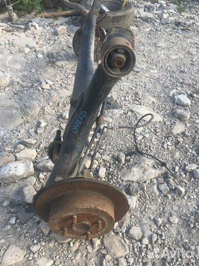 Балка задняя lifan Solano