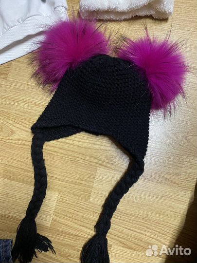 Шапка на девочку 1-2,5 года