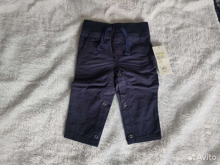 Новые детские брюки на мальчика и девочку 74р
