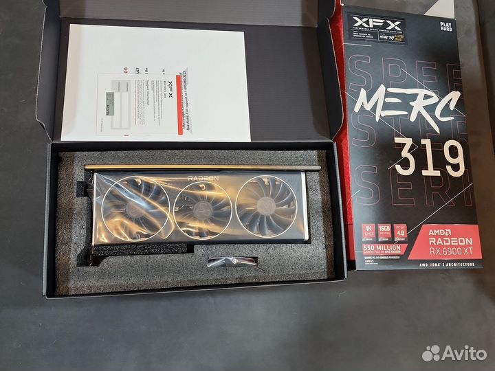 Xfx merc 319 rx 6900xt 16gb идеал