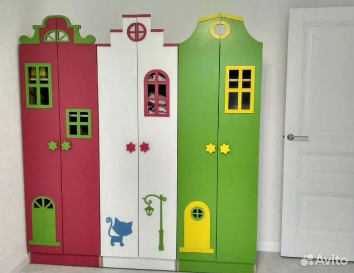 Шкаф детский доставка установка