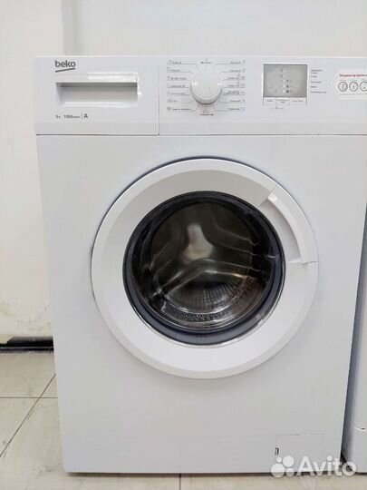 Узкая 5кг Стиральная машина бу Беко/Гарантия/Доста