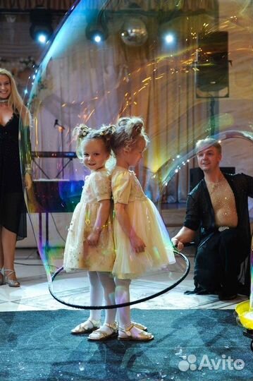 Шоу мыльных пузырей/аниматоры/мыльные пузыри