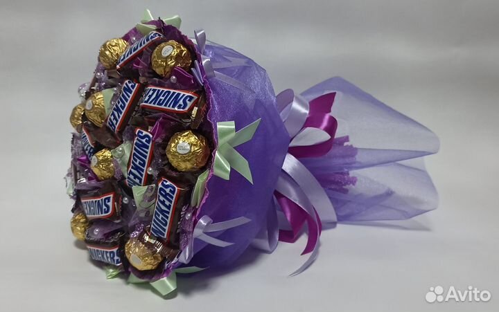 Букет с конфетами