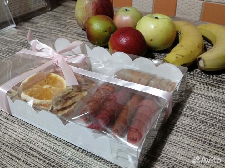 Пастила фрипсы из домашних и тропических фруктов