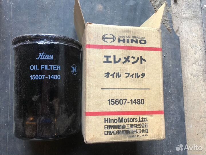 Фильтр масляный hino 15607-1480 (Mahle OC 274)