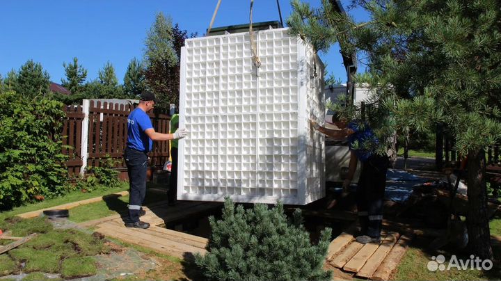 Погреб пластиковый для хранения продуктов питания