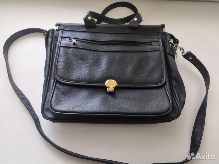 Сумка черная унисекс