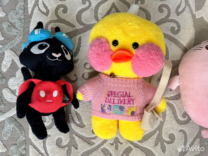 Уточка lalafanfan, IKEA и другие мягкие игрушки