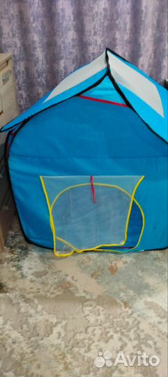 Детская игровая палатка с тоннелем