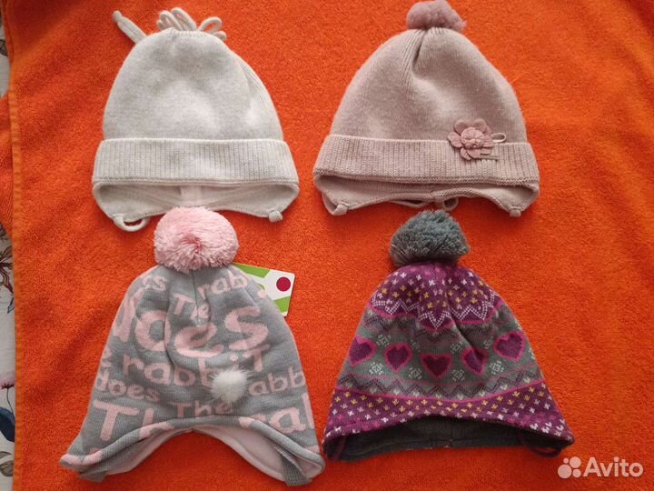 Шапка зима, демисезонная